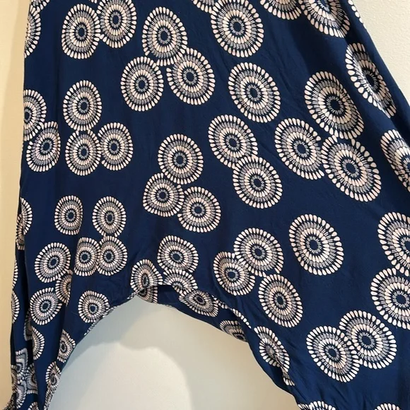 Buddha Pants Catsuit harem halter romper - Picture 12 of 12